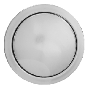 CP Round button single flush