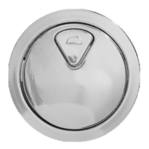 CP Round button dualflush 73.5mm o/d